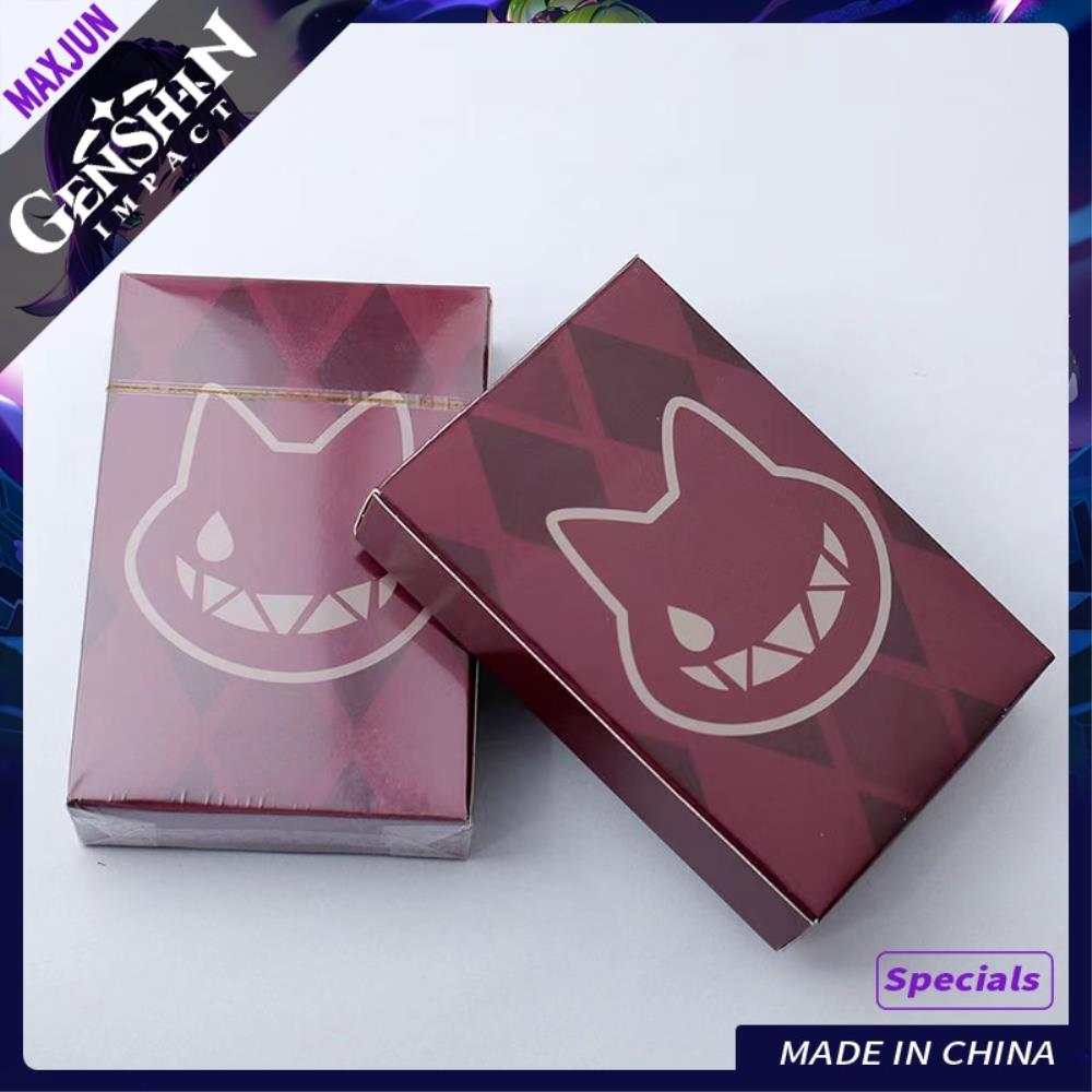 원신 게임 임팩트 리니 리넷 코스프레 포커 트윈 두진 상품 코스플레이 카드 세트 당 54 개