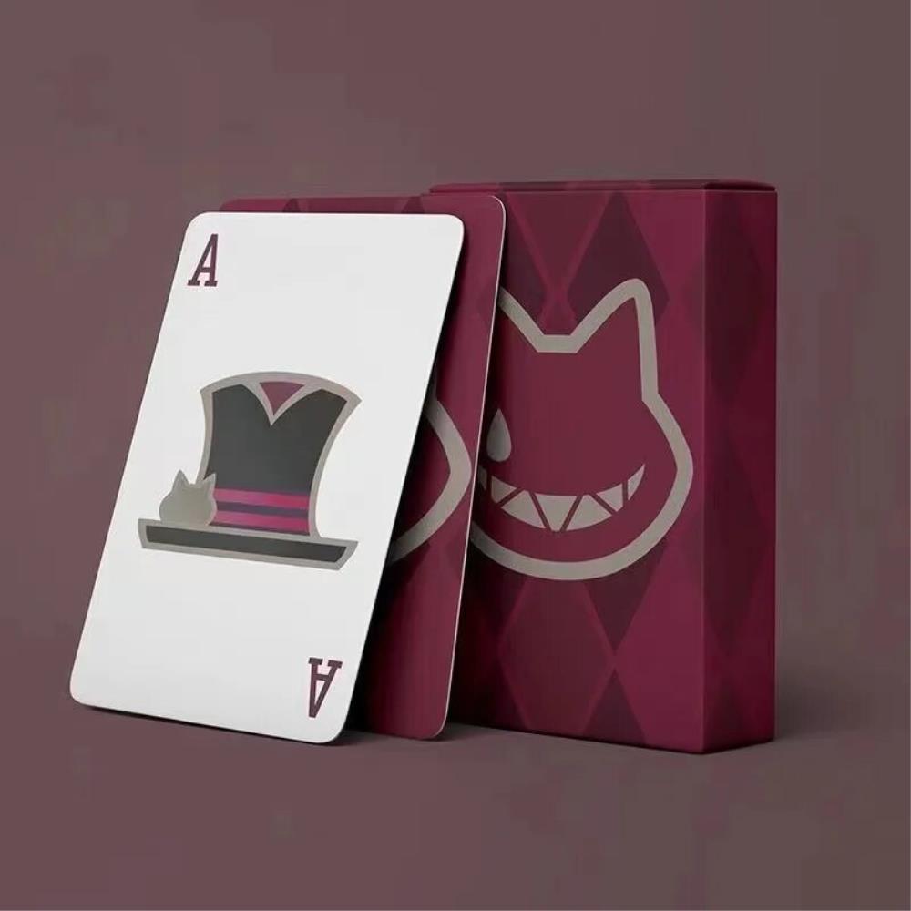 원신 애니메이션 임팩트 리니 포커 카드 코스프레 무대 소품 보드 게임 하드 커버 장난감 할로윈 크리스마