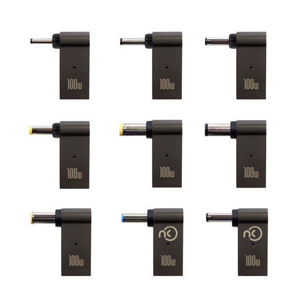 [노트옵션][오늘출발] 노트킹 노트북 어댑터 충전 DC TO USB C타입 변환 젠더 D팁 잭 HP LENOVO ACER ASUS DELL 한성 MSI LG 삼성 호환