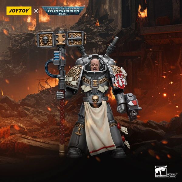 Joytoy  warhammer 40000 그레이 나이트 인터셉터 분대 인터셉터 저스티카 액션 피규어 무료 배송 모델