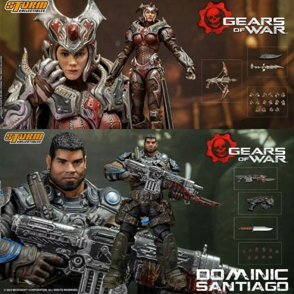 스톰 수집품 도미닉 산티아고 액션 피규어 무료 배송 모델 장난감 수집 할로윈 선물