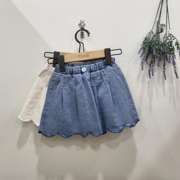 치크 치크 sh06 스칼럽이 예쁜 스커트  CKWH2411G (S12428823)