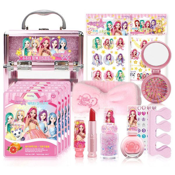 [신세계백화점]키즈스퀘어 (대구신세계)키즈스퀘어X시크릿쥬쥬  여아 어린이날 크리스마스 핑크메이크업박스세트