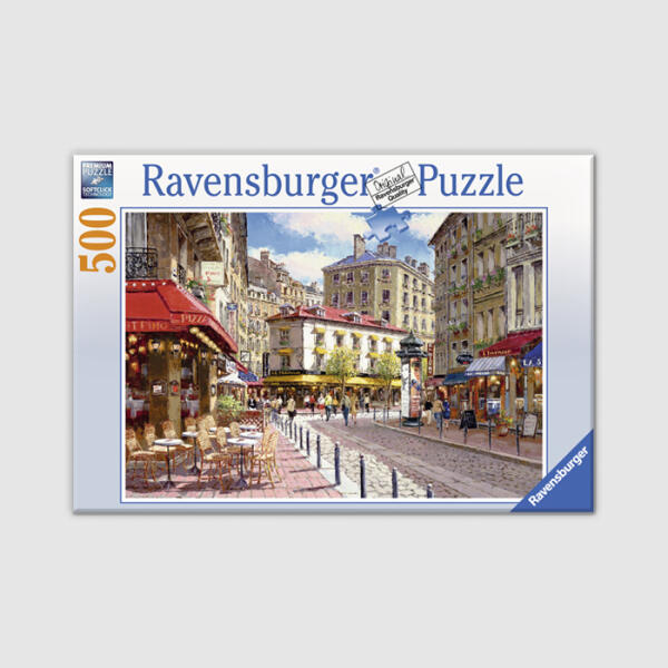 코리아보드게임즈 아트박스/코리아보드게임즈 라벤스부르거 여유로운 파리 골목 500피스 직소퍼즐
