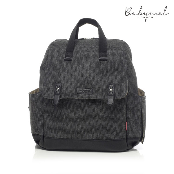 [코엔코]베이비멜 (현대Hmall)베이비멜 패션 기저귀가방 로빈 백팩 그레이 트위드
