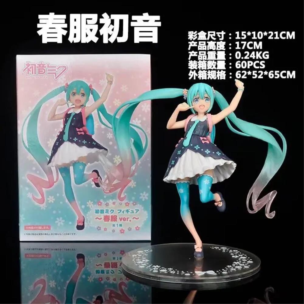 [해외] 야한피규어 신상 애니메이션 하츠네 미쿠 가상 가수 만화 피규어 신데렐라 PVC 액션 귀여운 모델 새해 선물