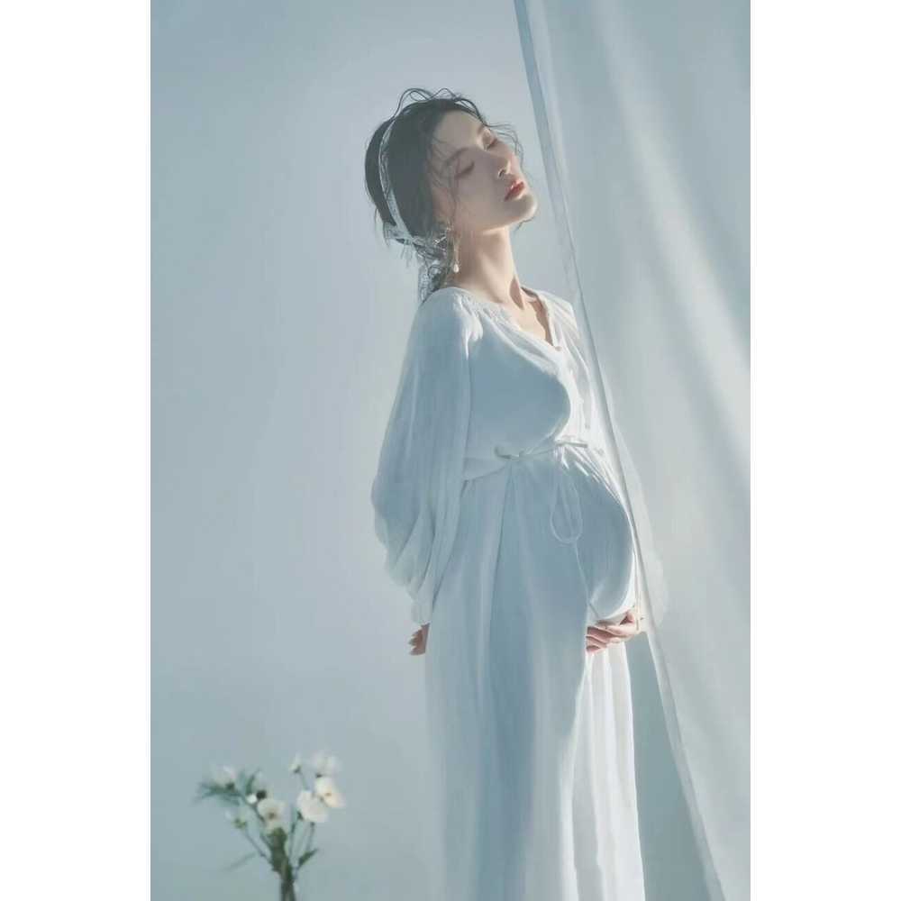 만삭사진컨셉 주수사진 원피스 주수기록 임신 드레스