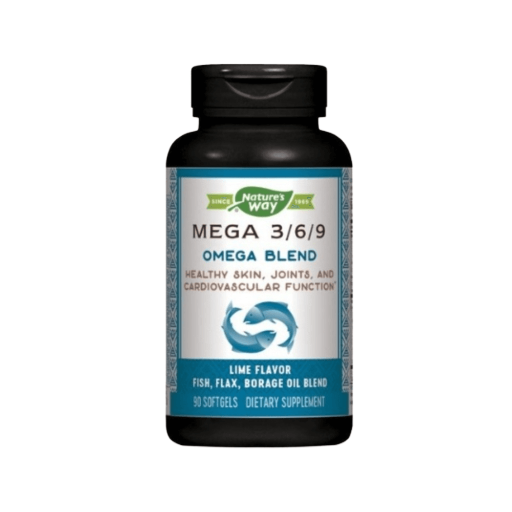 네이쳐스웨이 메가 3 6 9 오메가 블렌드 라임맛 보조제 소프트젤 90정 1개