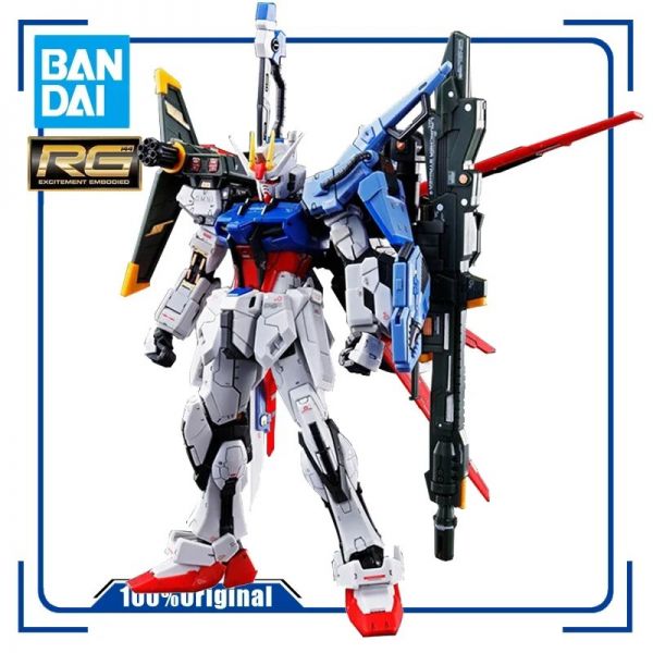 반다이 RG 1144 오리지널 건담 PB 모델 퍼펙트 스트라이크 시드 키라 야마토 모빌레 팩 유치원 스펠고드