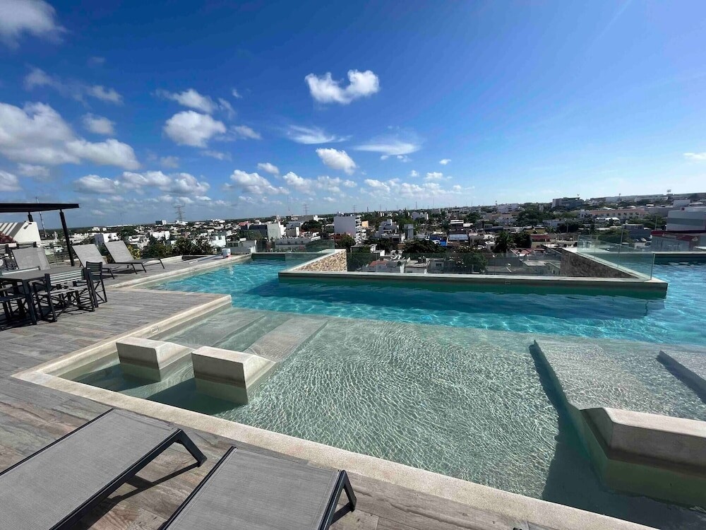 [해외] | Playa del Carmen | 해변에서 5분 거리의 호화로운 콘도 스튜디오