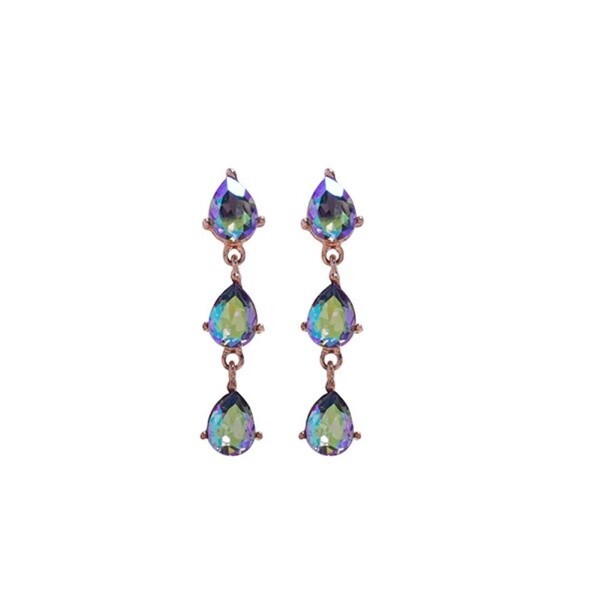 브이와이 하프클럽/여자 드롭 파라다이스 오션 레인드롭 귀걸이