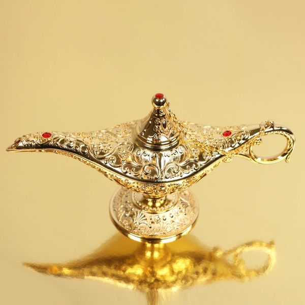 알라딘 지니 요술램프/행운의 상징 황금 골드 엔틱 홈