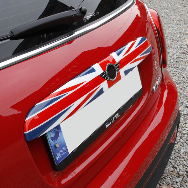 [오늘출발] 미니쿠퍼 3세대 트렁크 가니쉬 커버형 차 몰딩 전기 후기 유니온잭 블랙잭 모음