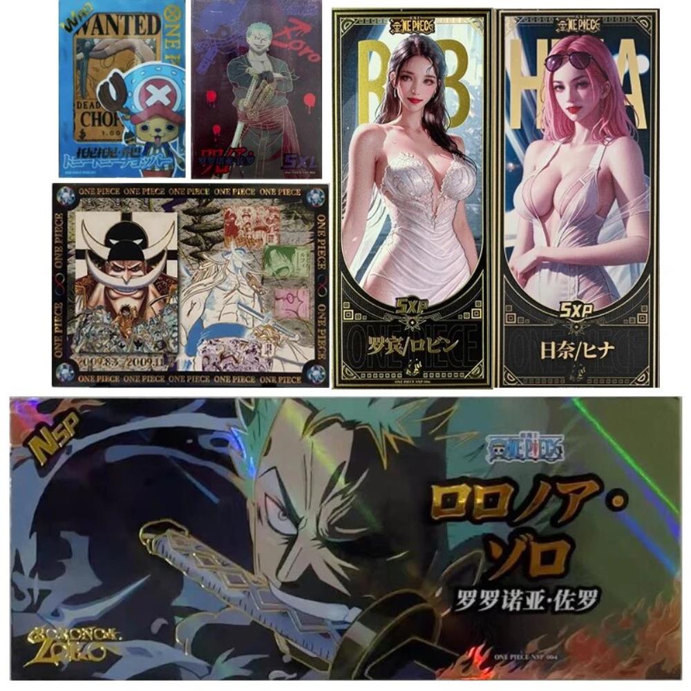 에드워드 뉴게이트 애니메이션 원피스 몽키 D. 루피 야마토 우솝 로로노아 조로 사보 컬렉션 카드 장난감