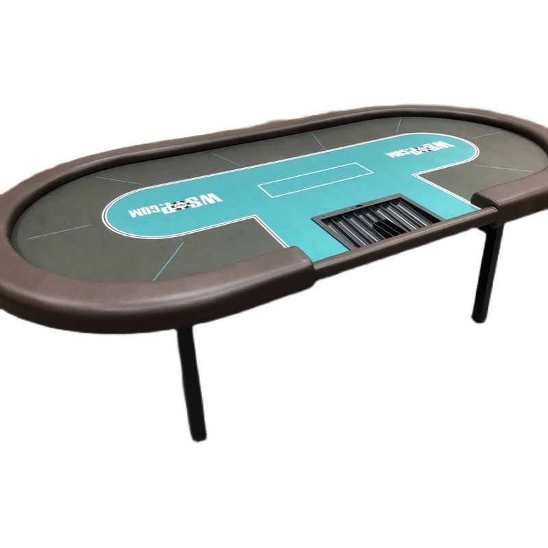 [오늘출발] 홀덤펍 테이블 카드 게임 홀덤테이블 카지노 홀덤 포커 텍사스 매트  디지털 라이트 스트립 모델 213x106CM