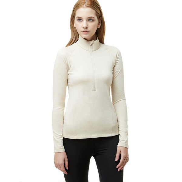 테슬라 테슬라 여성 기모 반집업 티셔츠 XKZ02