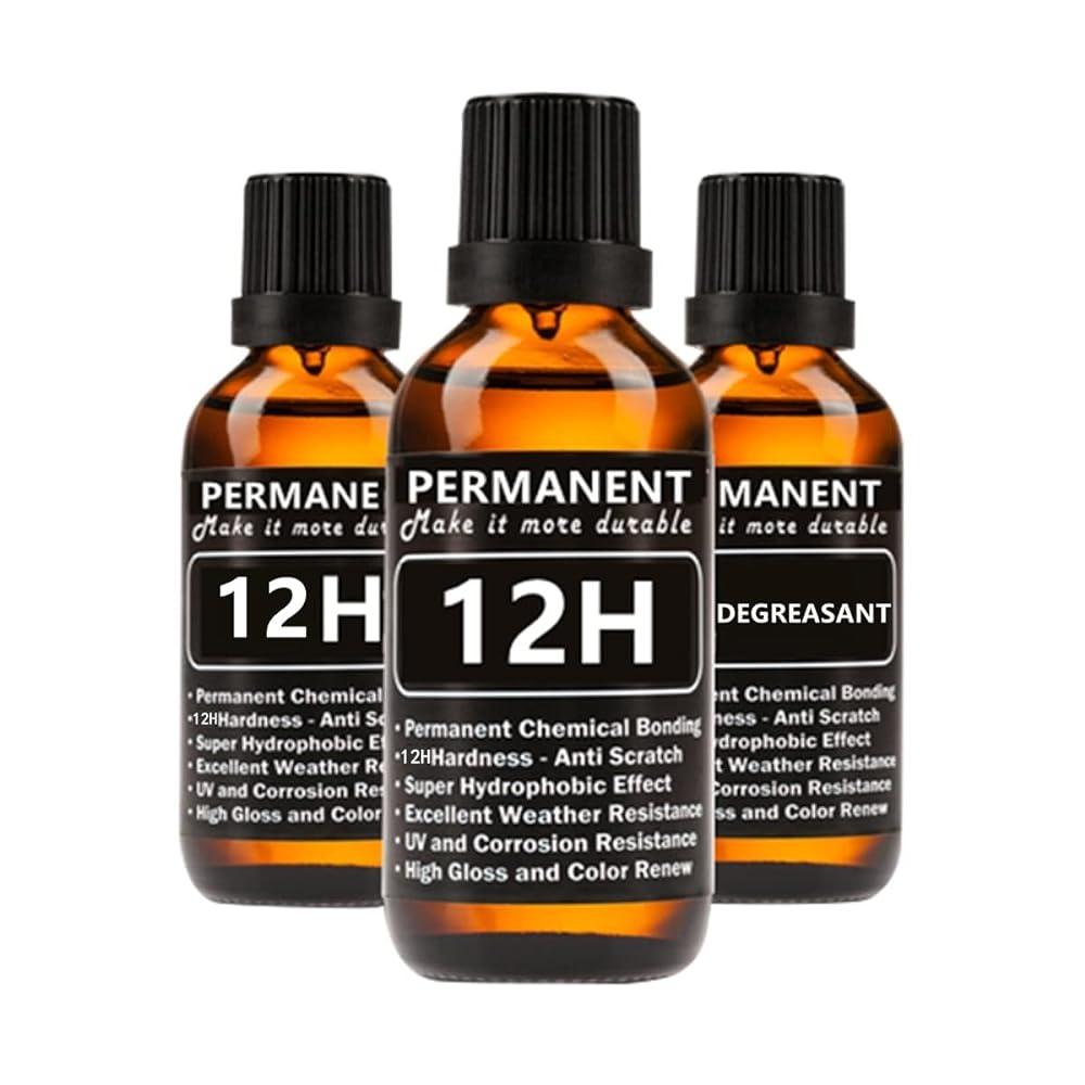 자동차 왁스용 12H 나노 세라믹 코팅 왁스보다 우수함 10H 경도 30ml 3병 수트 고광택 소수성 긁힘 방지 페
