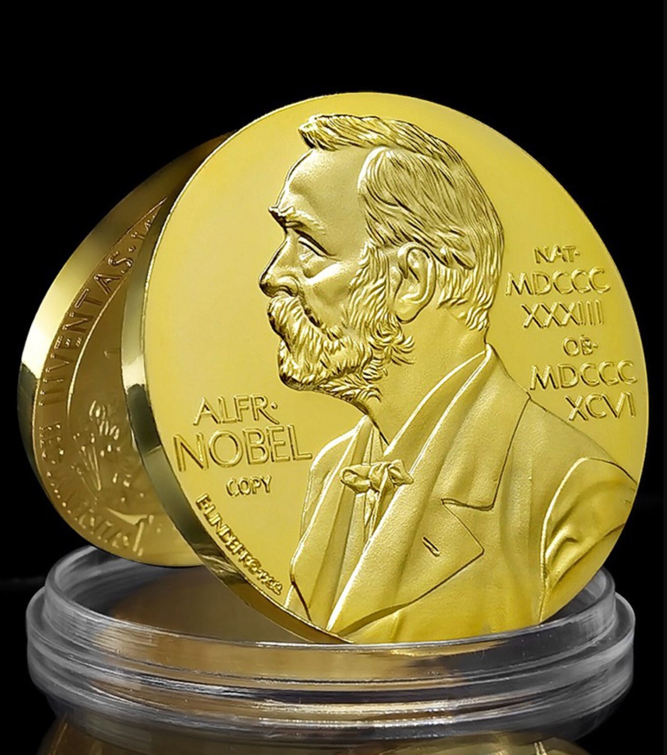 [오늘출발]인테리어 소품 발명가 노벨 상장 노벨상 기념주화 코인