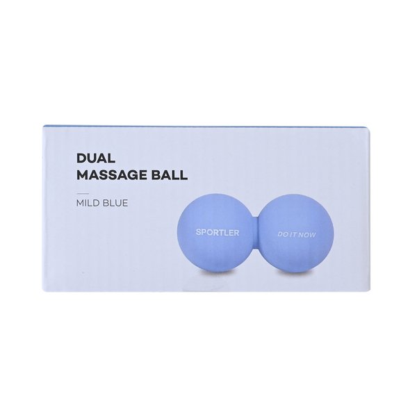 스포틀러 실리콘 듀얼 마사지볼(마일드 블루) (영등포점)