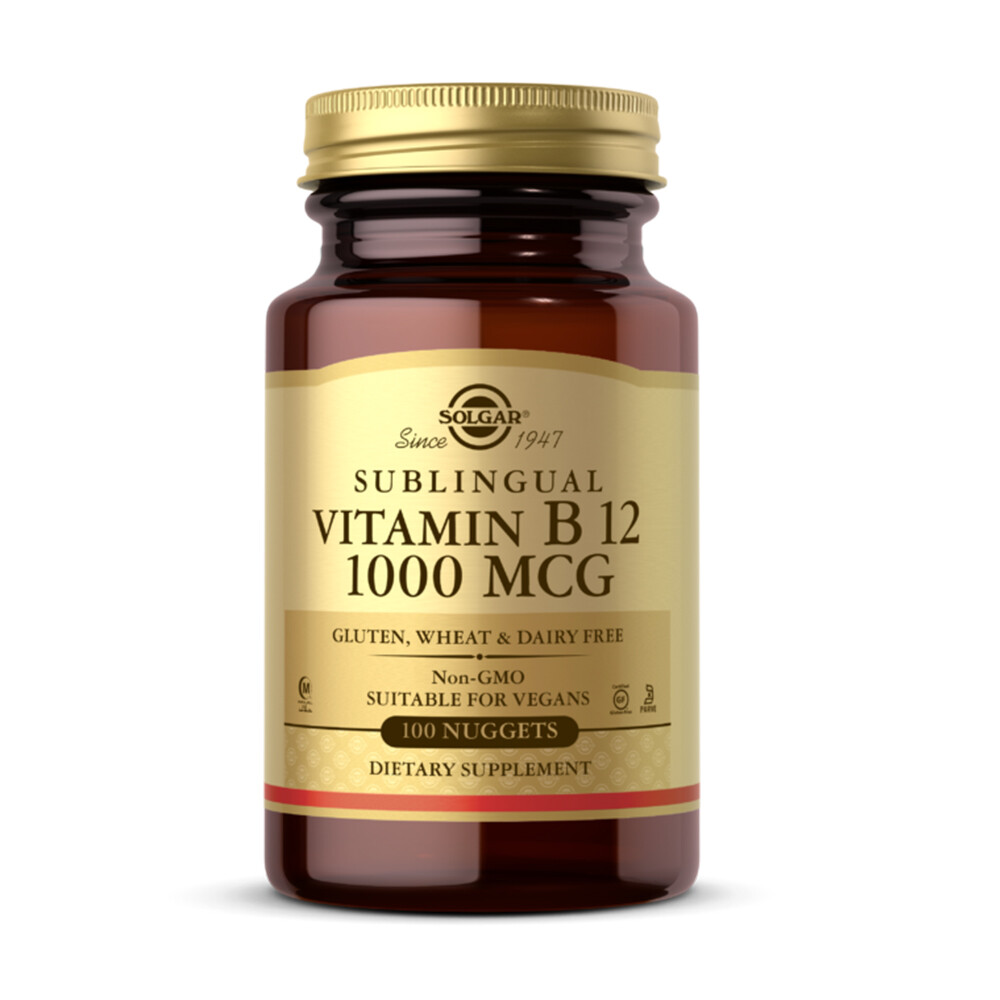 솔가 녹여 먹는 비타민 B12 100정 Solgar Vitamin B12 1000mcg 100Nuggets