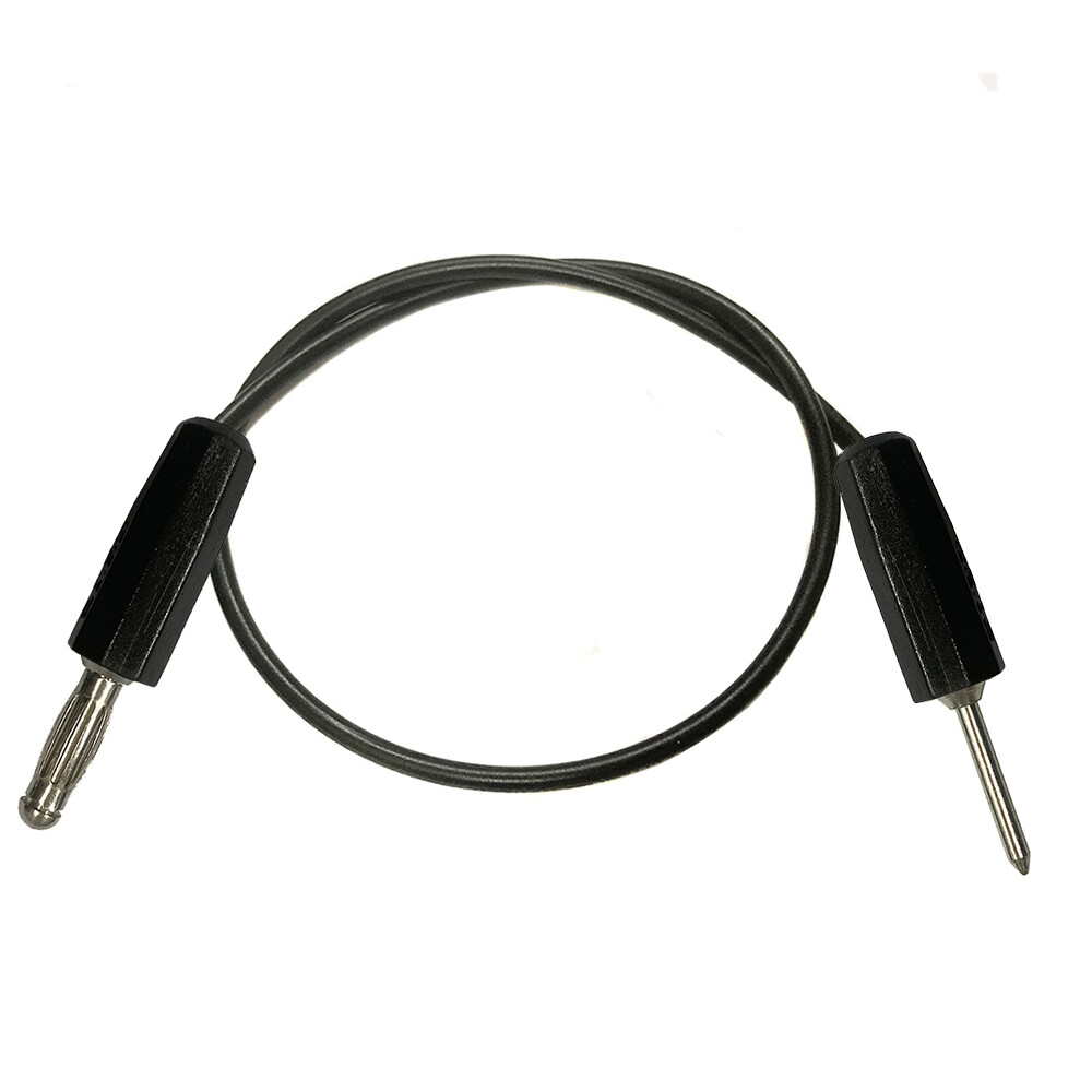 [오늘출발](4225BK30) 바나나플러그 - 팁잭플러그 케이블 흑색 30cm