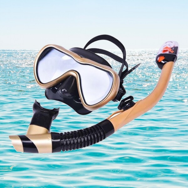 [오늘출발] 아로마 스노쿨링 안 물놀이 경 세트 스노클링 골드 잠수 용품 수영 바캉스