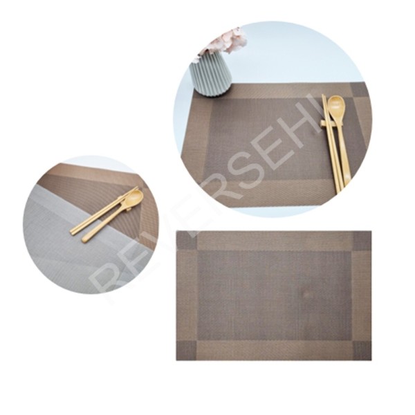 1인용 테이블매트 개인용 식탁보 식탁매트 브라운