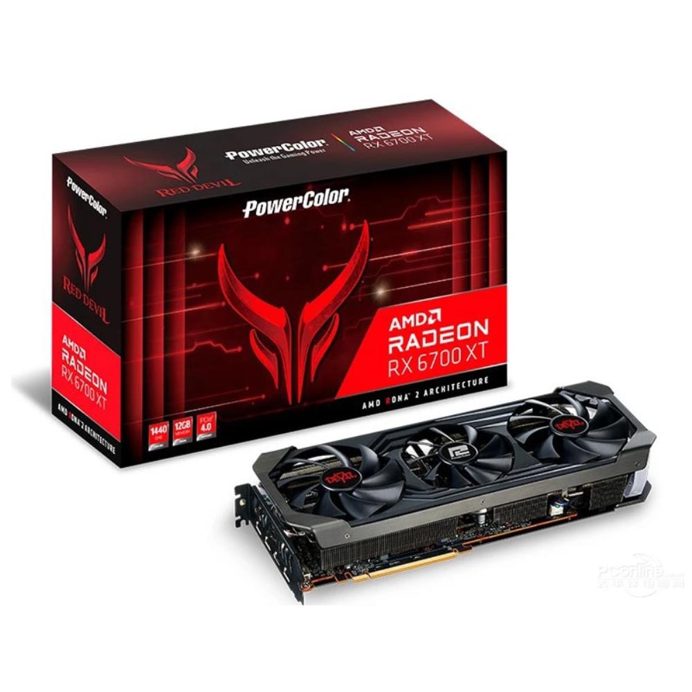 [해외] PowerColor RX 6700 XT 12GB 레드 데빌 AMD RADEON