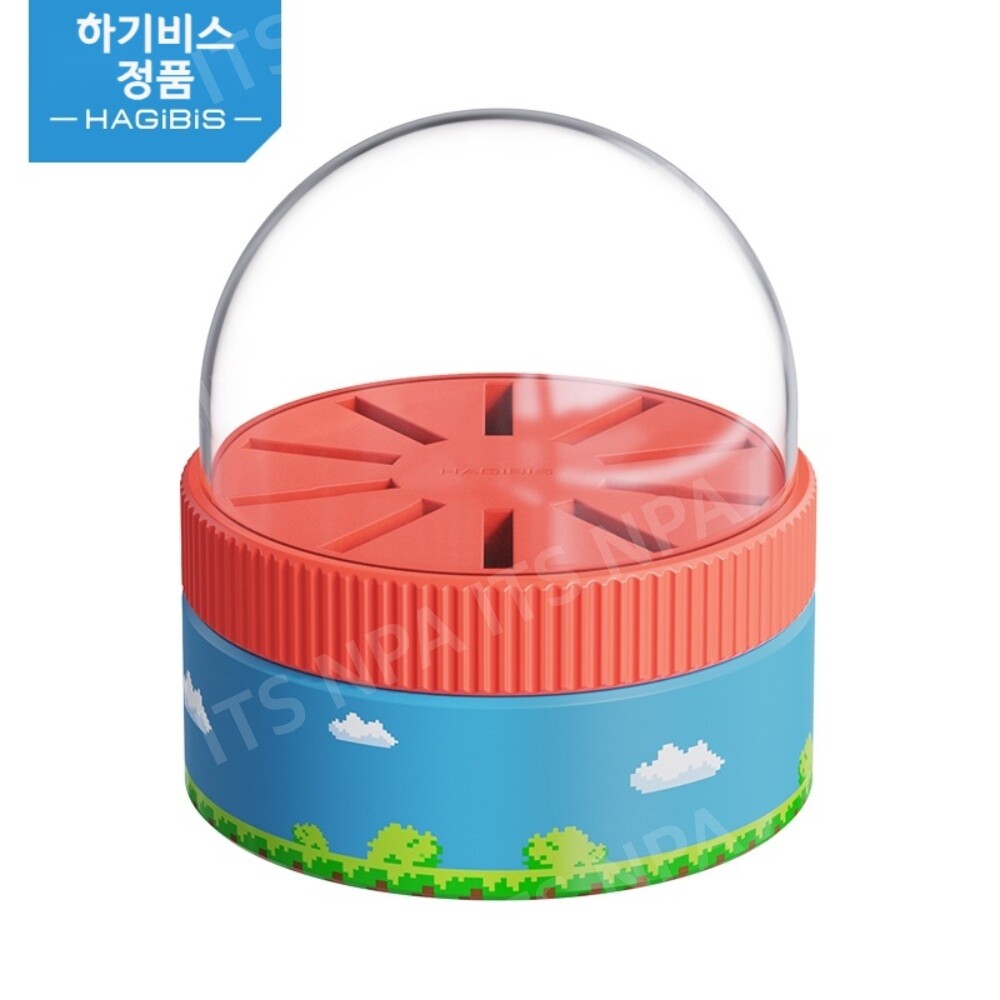 [해외] Hagibis 정품 닌텐도스위치 게임칩 슬롯 보관함 회전보관함 케이스 정리함-블랙 골드