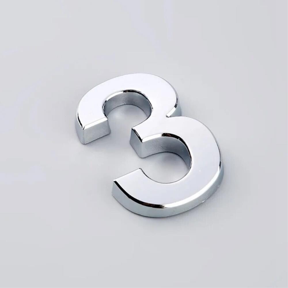 [오늘출발] 멀티넘버링 D cm 주소 번호 숫자 플레이트 플레이크 사인 스티커 문 가족 호텔 아파트 홈 스트리트