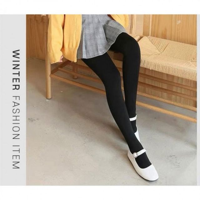 [오늘출발] 스타킹 레깅스 기모 겨울 고리 패션 9부 윈터패션 비비 유발 타이즈 학생