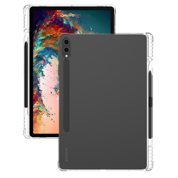 [오늘출발]갤럭시탭S9 FE 플러스 12.4/SJ70 슬롯쿠션 젤리 범퍼 TPU 케이스 커버/SM-X610 X616 S펜 수납 S9 FE+