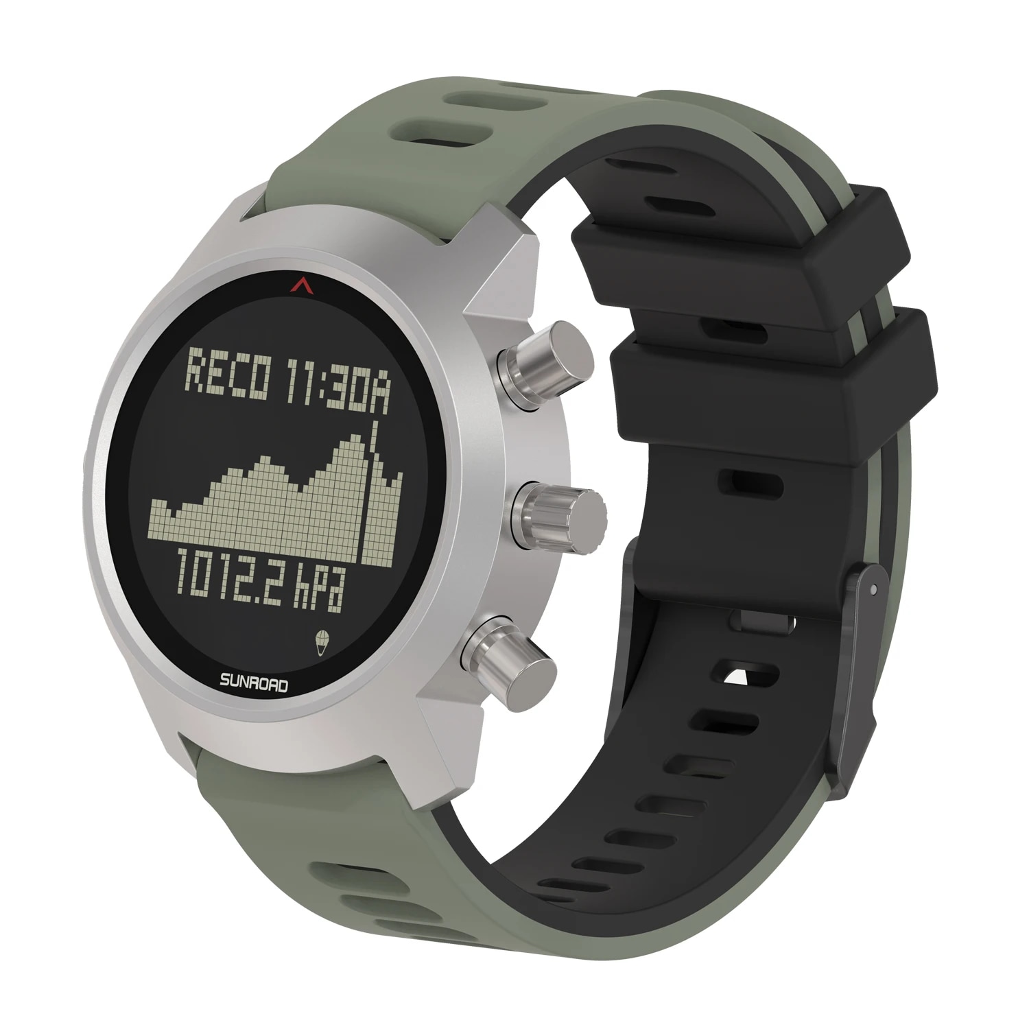 [해외] 다이버시계 다이빙컴퓨터 SUNROAD 스마트 워치 스포츠 깊이 고도 고도계 군용 100m 분석