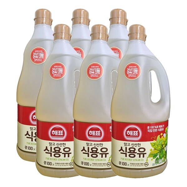 사조해표 해표 식용유 1.8L x 6개