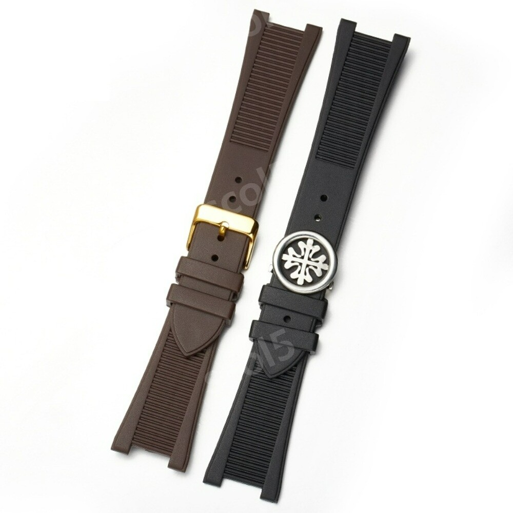 PP Patek Philippe호환 실리콘 스트랩 5711G 5712G 노틸러스 25mm