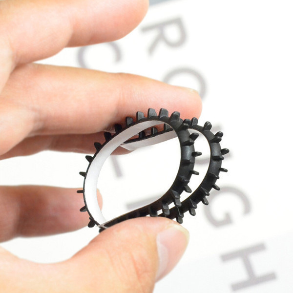 헤어밴드 머리띠 고정 고무발 흘러내림방지 고무빗살 이빨 5개세트 당일발송가능+무료배송