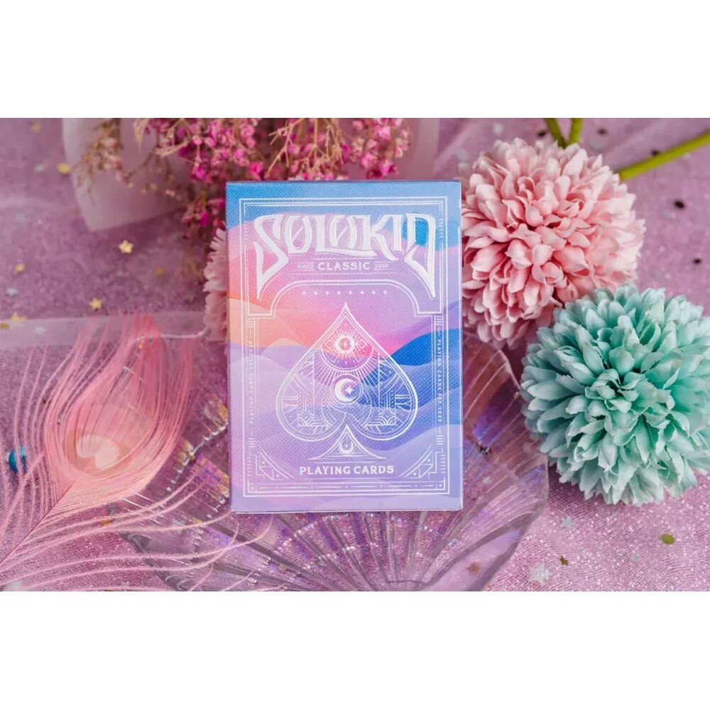 바이시클 파스텔 레인보우 덱 5종 플레잉 원카드 트럼프 카드 포커 홀덤 블랙잭 마술 도구