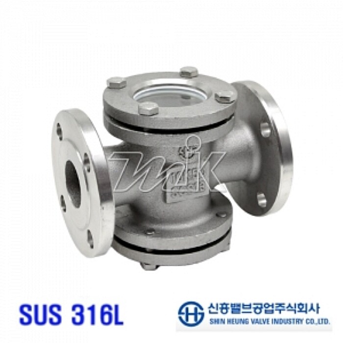 신흥 스텐사이트글라스(국산/316L)10K 50A