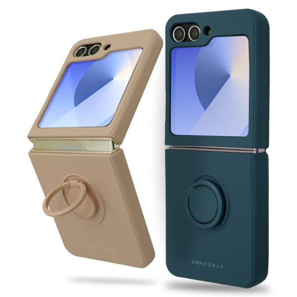 [로어케이씨테크][오늘출발] 심플리로어 갤럭시 Z플립7 FE 6 5 4 3 실리콘 링 홀더 엠버 케이스 14시이전 주문건 당일출고 / 무료배송