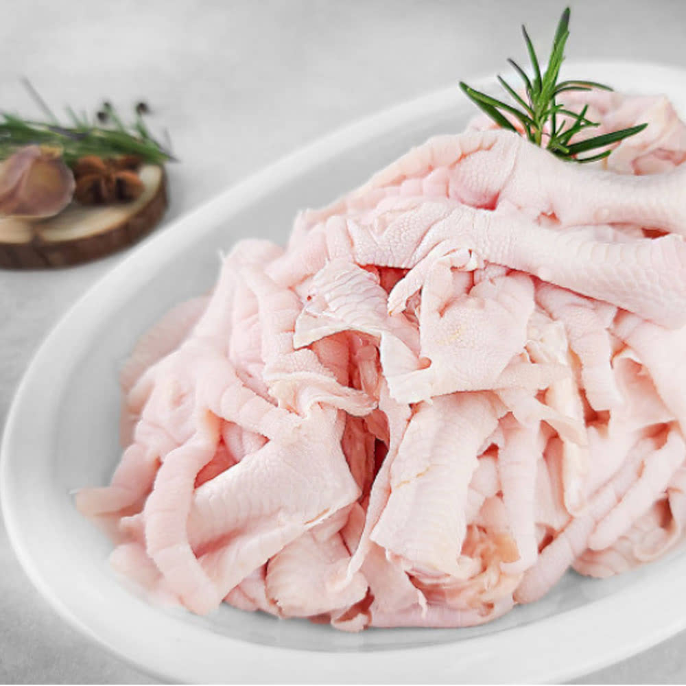 [오늘출발] 우체국쇼핑 모던푸드 국내산 뼈없는 무뼈 닭발 1kg (냉동)