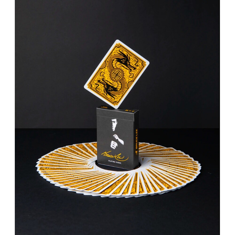 이소룡 브루스리 트럼프카드 플레잉 원카드 고급 마술 도구 용품 포커 홀덤 보드 게임