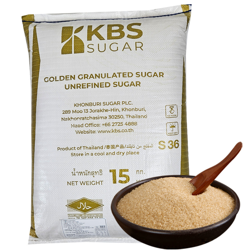[오늘출발] Trr Group 설탕대신 원당  KBS 15kg  /비정제 갈색설탕 사탕수수당100%