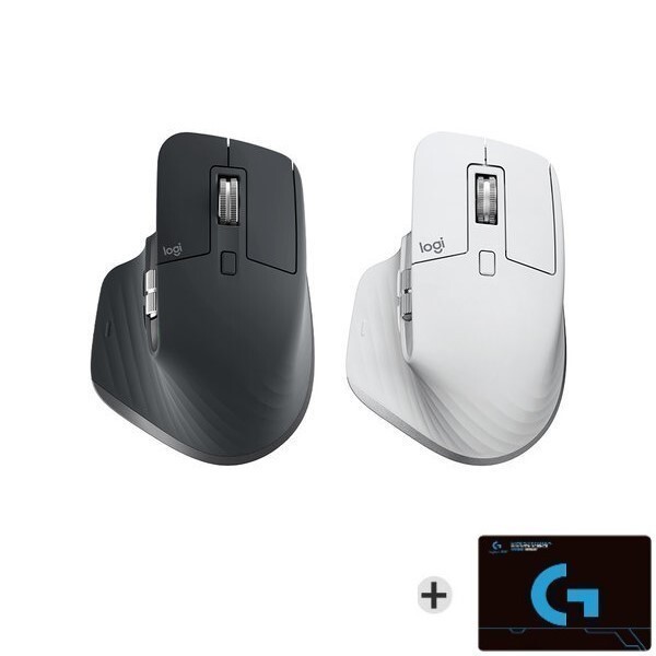 로지텍 로지텍 MX master 3S 인체공학 무선 마우스 +마우스 패드