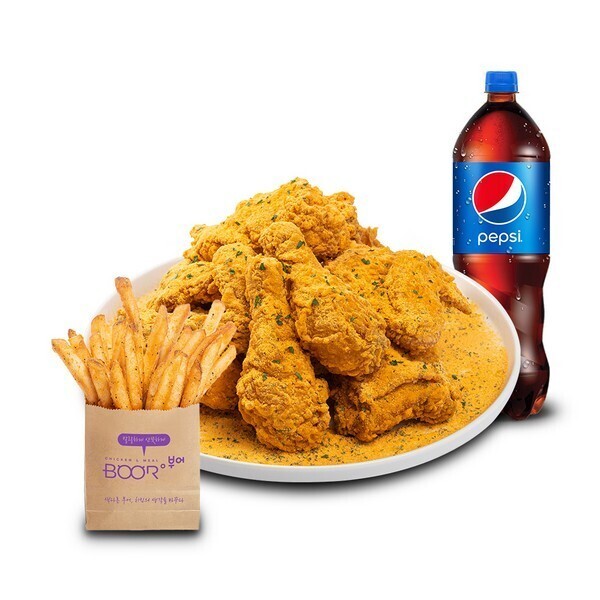부어치킨 (부어치킨) 골든부어치킨+케이준감자+콜라1.25L