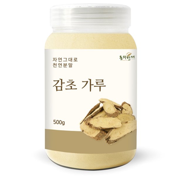 [오늘출발] 동의한재 동의한재 프리미엄 우즈벡 감초 가루 분말 500g