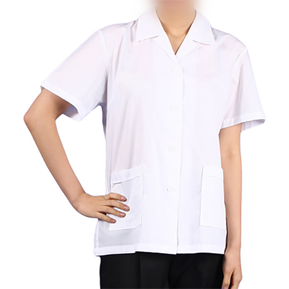 [오늘출발] 주방위생 제빵위생복 위생복 반팔 흰색 우리에게 꼭 필요한 제품들