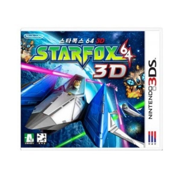 [오늘출발] 닌텐도 3DS 스타폭스 64 3D/정식발매/상태좋은A급중고/스타폭스64/스타폭스64 3D