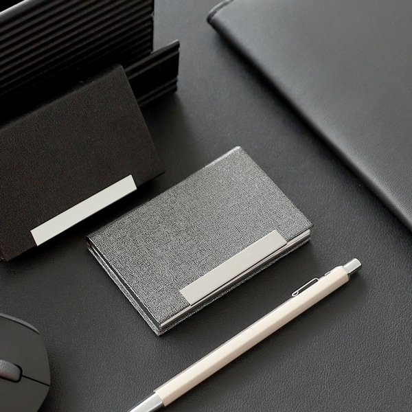 히키스 비즈니스 미팅 성공 카드지갑 슬림 명함 케이스 Sales