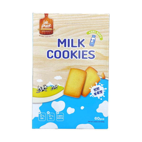 [Hunya Foods][오늘출발] 위메이드 위메이드 밀크 쿠키 10g x 60 (600g)