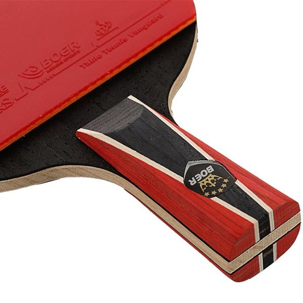 [오늘출발] 완성 라켓 탁구 실내 스포츠 Pcs 200g 스타 스핀 컨트롤 미끄럼 방지